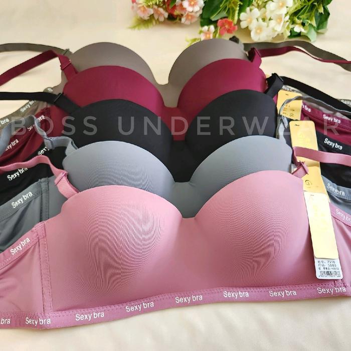 BH polos, bra push Up kawat, BH kawat Busa tebal, Bra busa tebal sedang, Bra brukat Kawat, BH kawat