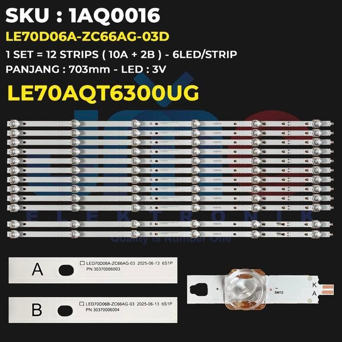 TERLARIS BACKLIGHT TV LED AQUA 70 INCH LE70AQT6300UG LE70AQT6300 LE 70AQT6300 SALE