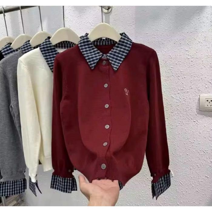 FALIT - CARDIGAN KOREA STYLE - CARDIGAN KOREA WANITA - KOREAN CARDIGAN