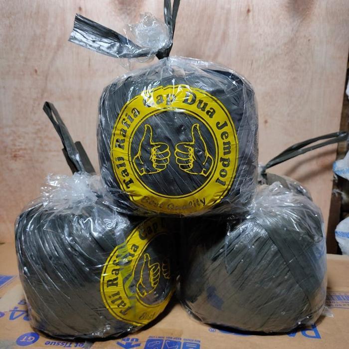 "New" tali rafia hitam tali hitam rafia hitam pengikat