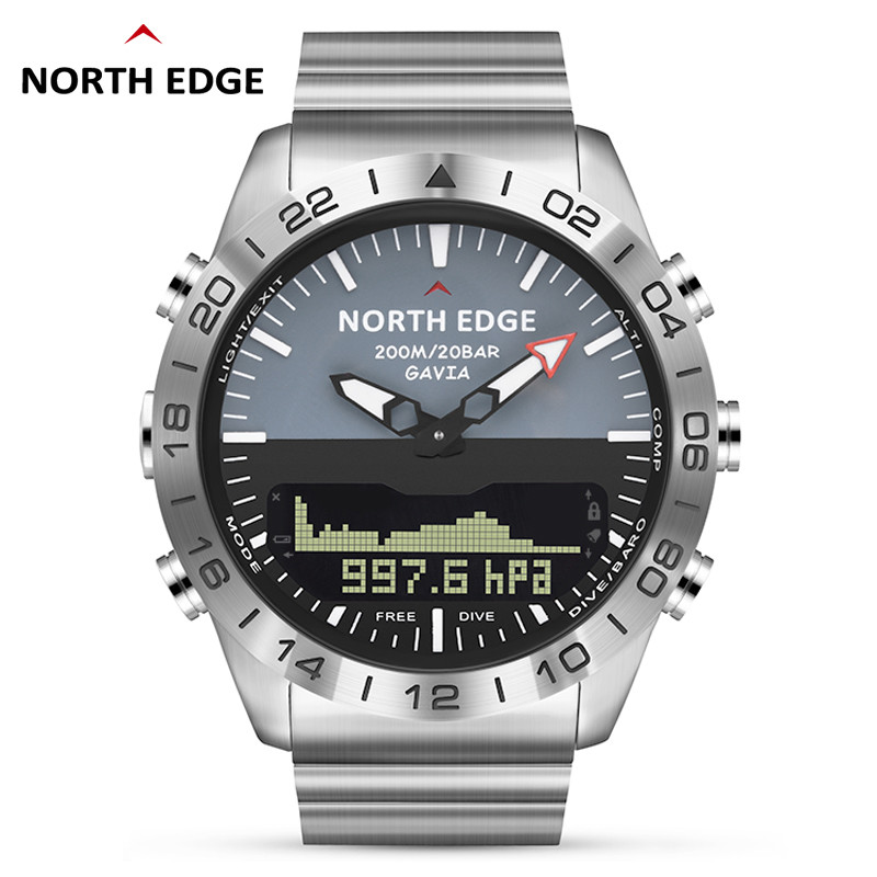 BELI SEKARANG Men Dive Sports Digital watch Mens Watches Military Army Luxury Full Steel Business Wa