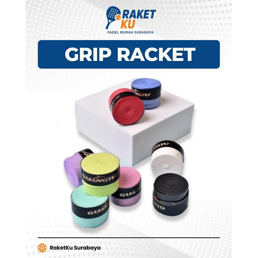 Terlaris GRIP RAKET PADEL - GRIP RAKET TENIS - GRIP RAKET BADMINTON - GUANGYU SALE