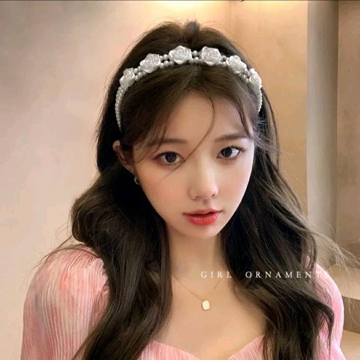 (kode : 1 ) Bando mutiara korea / bando jilbab Santai Harian