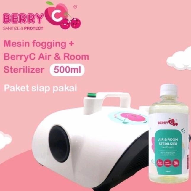 Berry C Alat Mesin Fogging / Berry C Mesin Fogging+ liquid 500ml