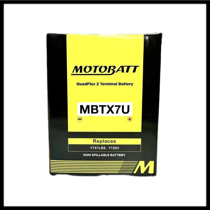 Aki Motor Kawasaki Klx 150 Motobatt Mbtx7U Aki Kering / Aki Gel