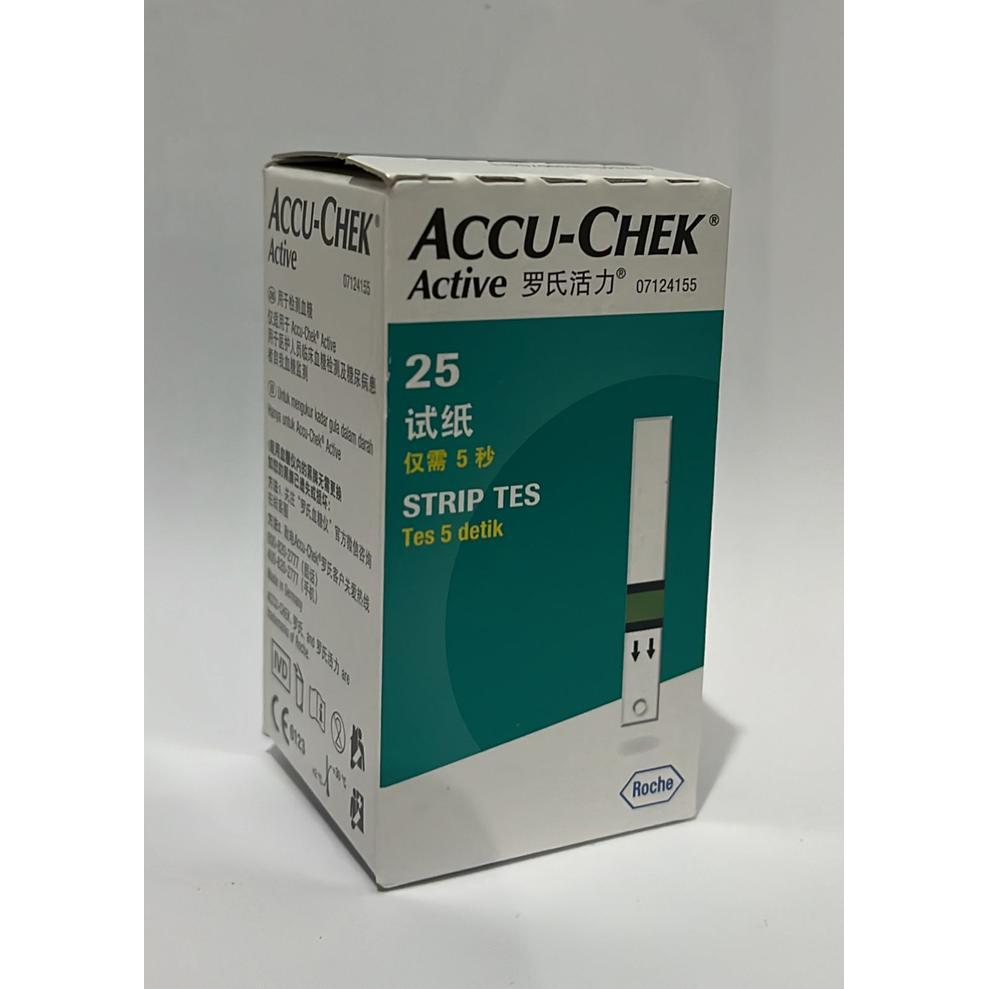 STRIP ACCU-CHECK ACTIVE ISI 25