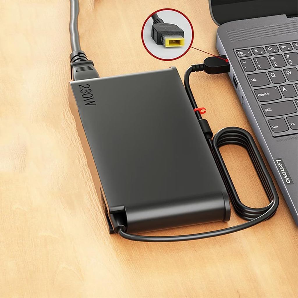 230W USB Pin Laptop Power Adapter For Lenovo Legion 5 Pro-16 Y545-15 Thinkpad P51 P52 P70 Ideapad
