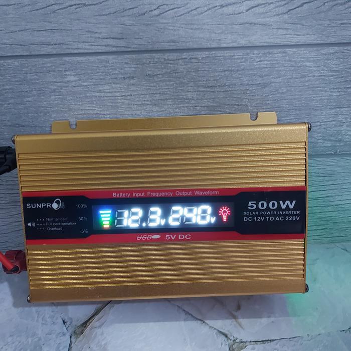 Power Inverter Sunpro Pi-500 Watt - Inverter Sunpro Pi500 Watt Pasti Promo