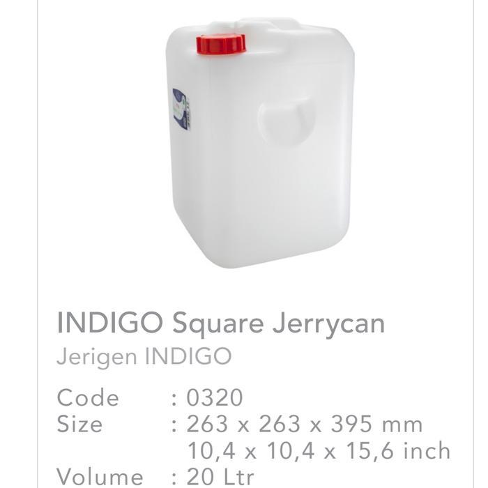 Jerigen 20 liter green leaf
