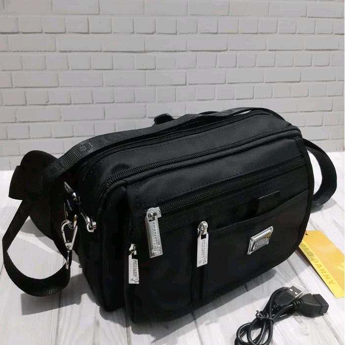 Waist Bag Pria Tas Selempang Dan Pinggang Polo Dany