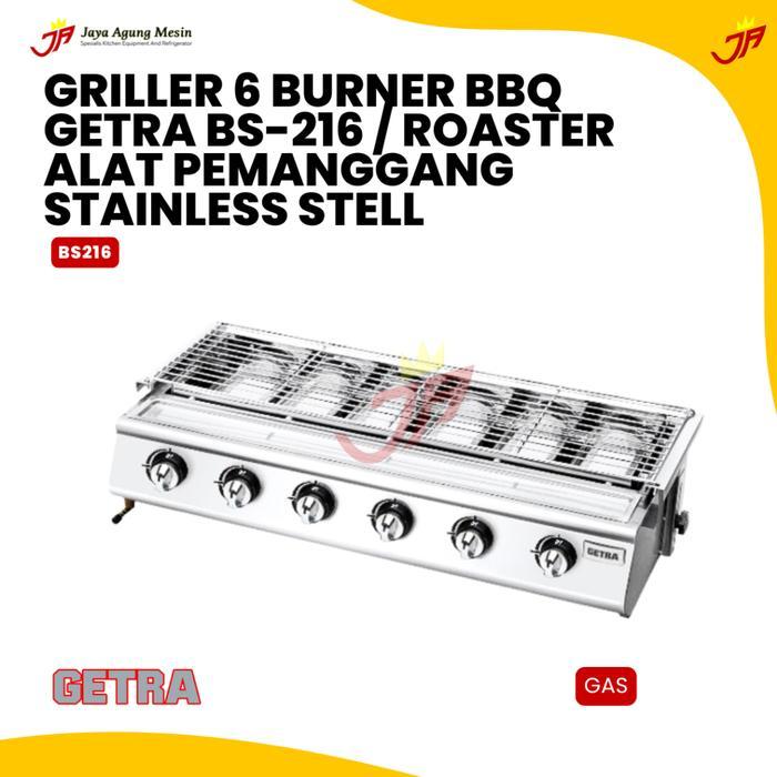 GRILLER GETRA / PANGGANGAN SOSIS 6 TUNGKU BS-216 / BS216 / BS 216