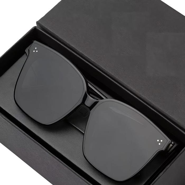 Kacamata hitam korea fashion kotak oversize