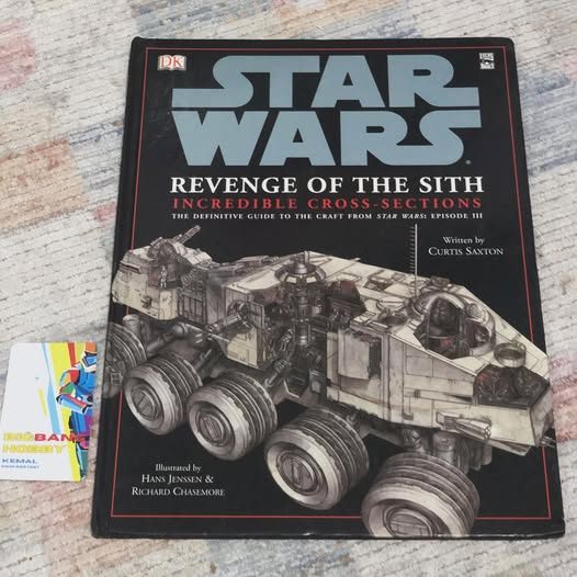 DK BOOK HARDCOVER 
STAR WARS REVENGE OF THE SITH
INCREDIBLE CROSS SECTION