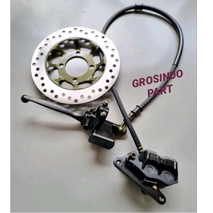 CAKRAM ASSY DEPAN REM DISK ASSY 1 SET SUPRA FIT NEW-SUPRA X125-SUPRA X 125 NEW A CLASS