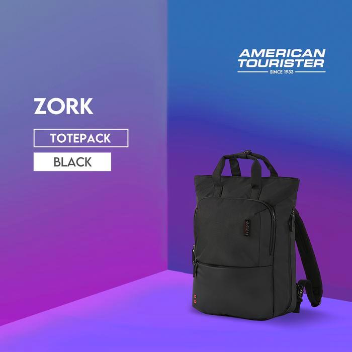 AMERICAN TOURISTER ZORK TOTEPACK AS - BLACK
