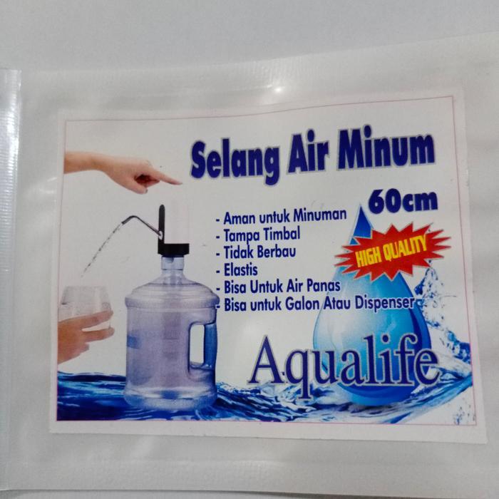 Aqualife Selang 5X6 Pompa Galon Dispenser 6Mm X 5Mm Air Panas