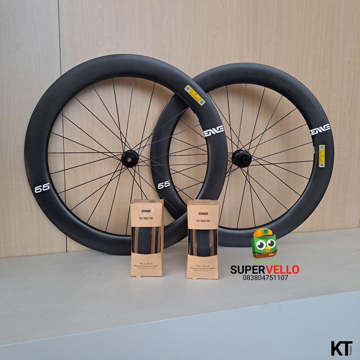 ENVE FOUNDATION 65 Road Disc Carbon Wheelset Bundling Enve Tire 700x29