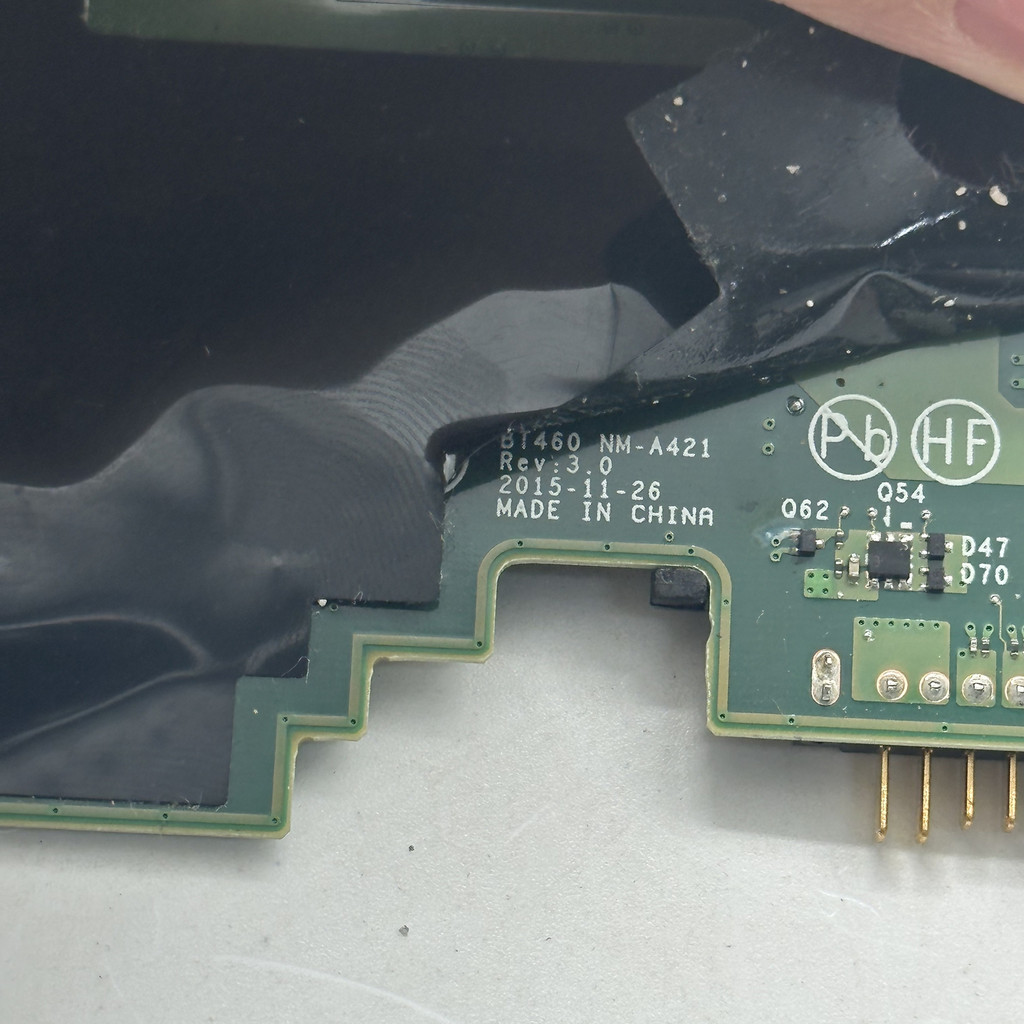 NM-A421 For Lenovo Thinkpad T460s Laptop Mainboard With I5-6300 I7-6600 CPU 4GB-RAM UMA DDR4 00JT935