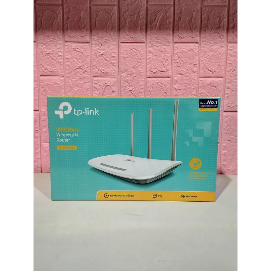 TERBARU TP-LINK TL-WR845N 300Mbps Wi-Fi Wireless N Router TP LINK 3 Antena BISA GRAB