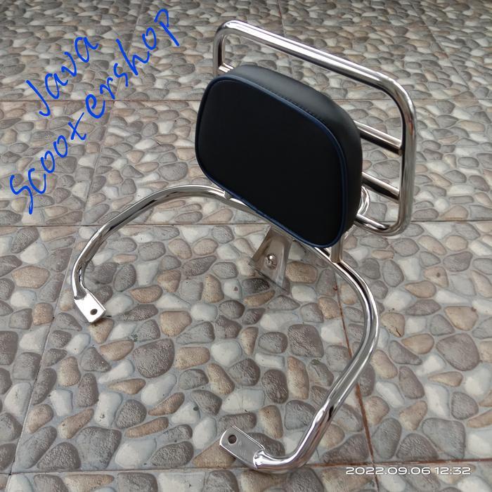 Backrack + Jok Acesoris Vespa Matic Sprint