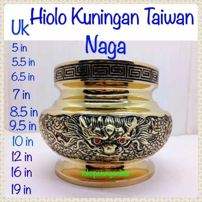 Hiolo Kuningan Taiwan Naga 7in