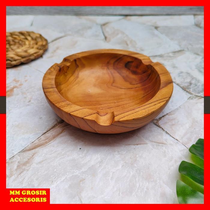 Asbak Kayu Jati / Asbak Kayu Asbak Kayu Unik