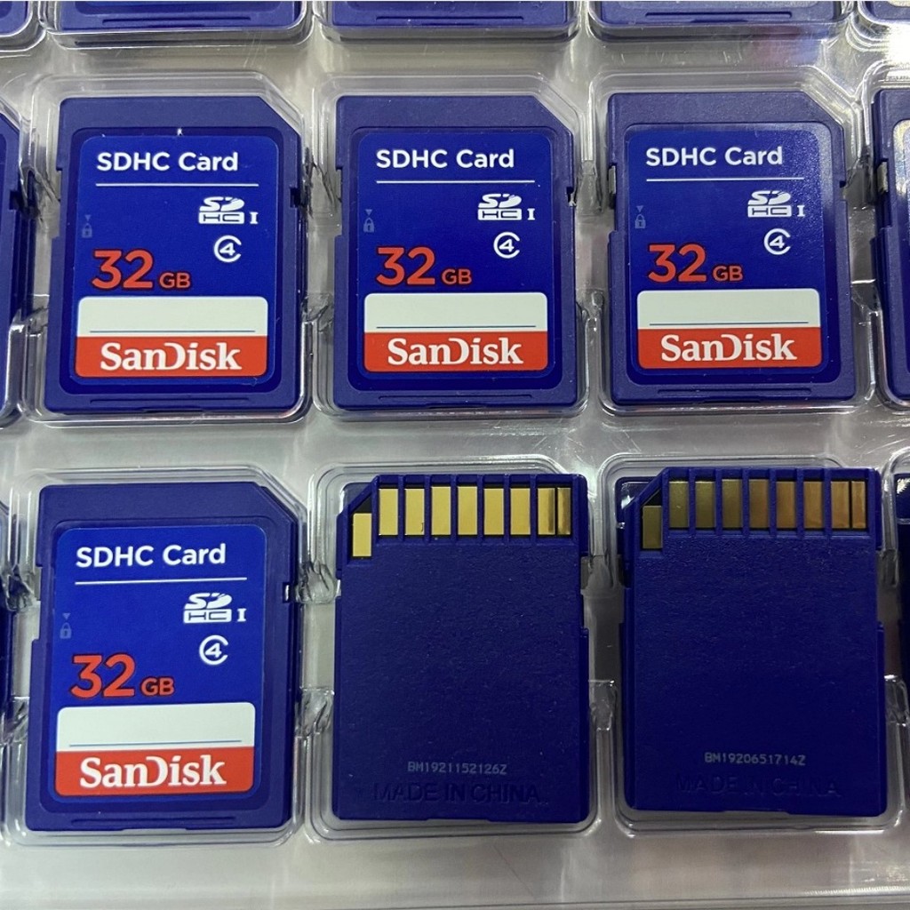 Original SanDisk 32GB SD SDHC Memory Card SD Camera Card For Canon Nikon Panasonic CCD Digital
