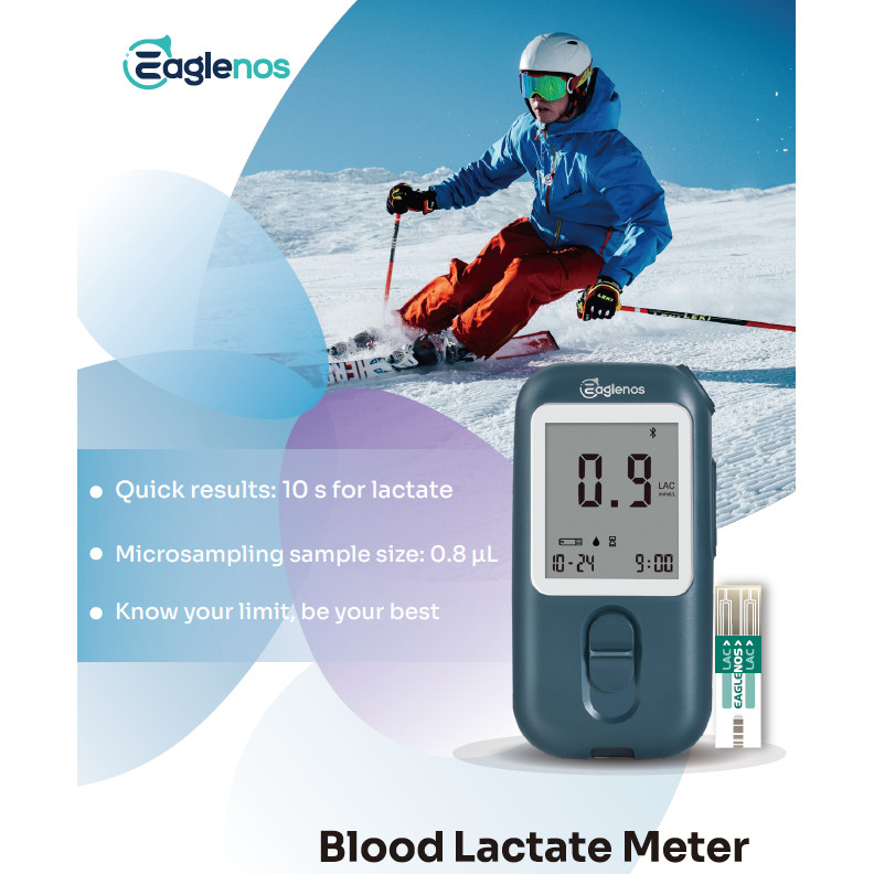 Portable Lactate Meter Analyzer for Sport Performance Use for Vo2 Max Testing