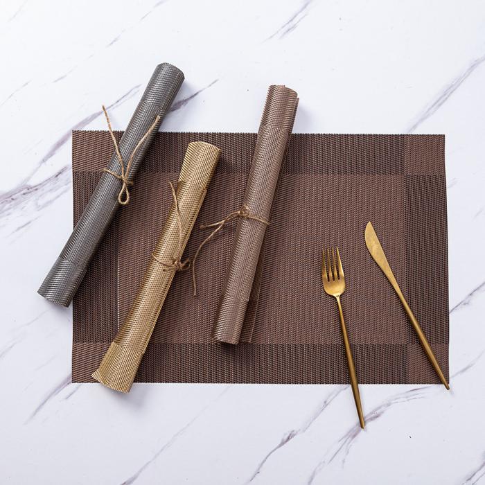 Alas Piring Meja Makan Tatakan Piring Tahan Panas Tablemat Placemat