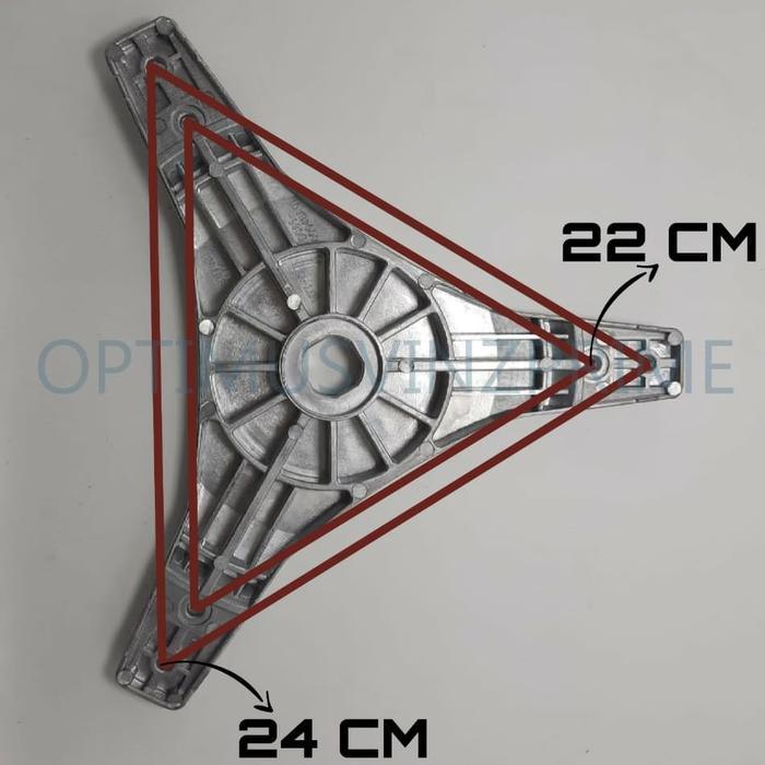 SEGITIGA PLAT BAWAH SPIDER MESIN CUCI SAMSUNG DC66-0046A