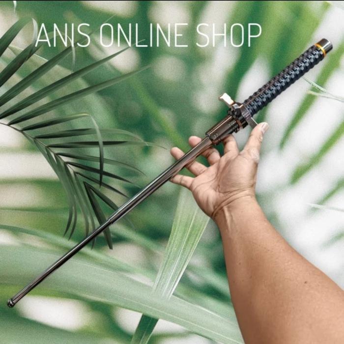 TERBARU Baton Stick titanium solid steel / long baton stick - 64cm