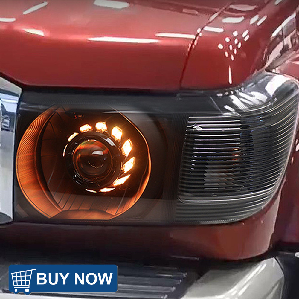 For Toyota Land Cruiser LC71 LC76 LC78 LC79 2006-2023 Headlight Assembly Upgrade Startup Effect LED