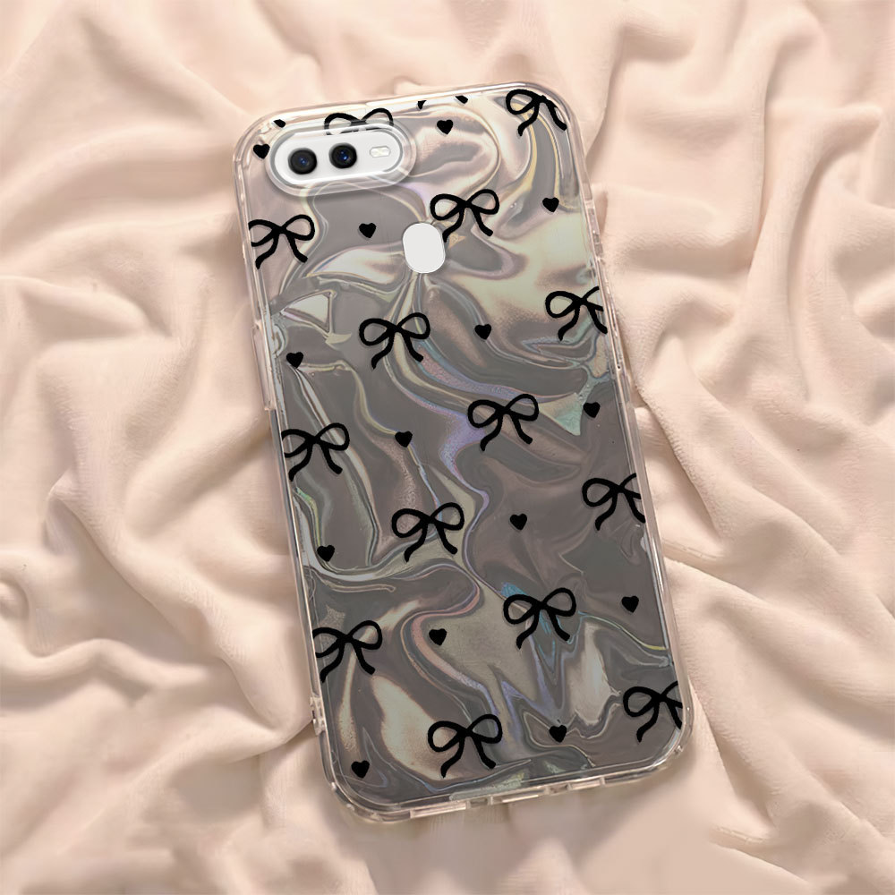 Casing Hp For OPPO A12 A5S A7 A12S A11K Untuk Phone Case Cassing Riak Air Cover Cassing Love Heart B