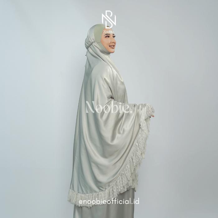 Noobie - Mukena Maxmara Silk SAGE Premium