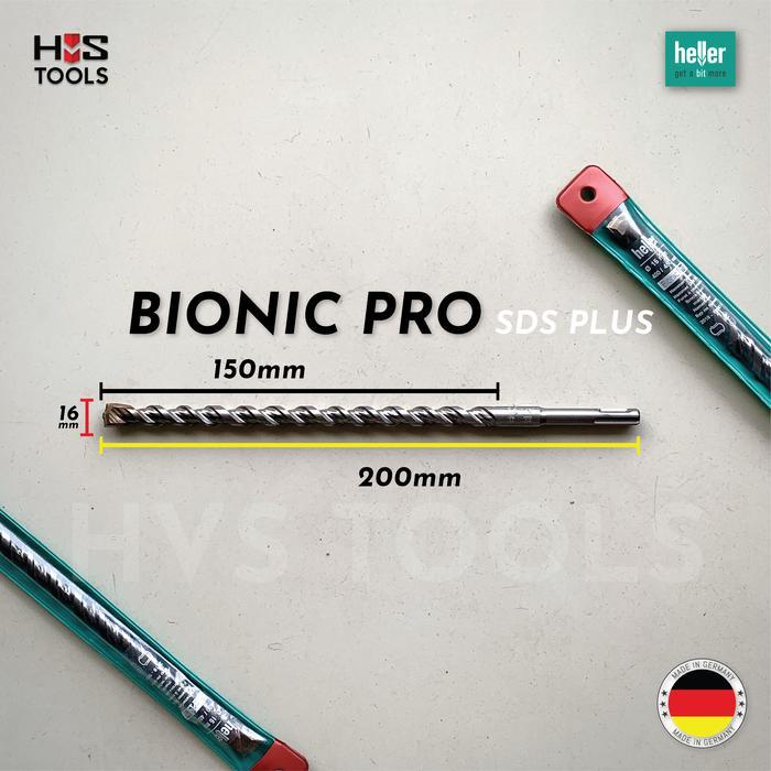 Heller Bionic Sds Plus Dia 16X200X150 - Mata Bor