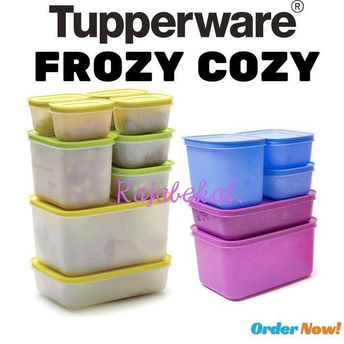 PROMO Tupperware Frozy Cozy Colorful Freezermate ECER wadah FREEZER