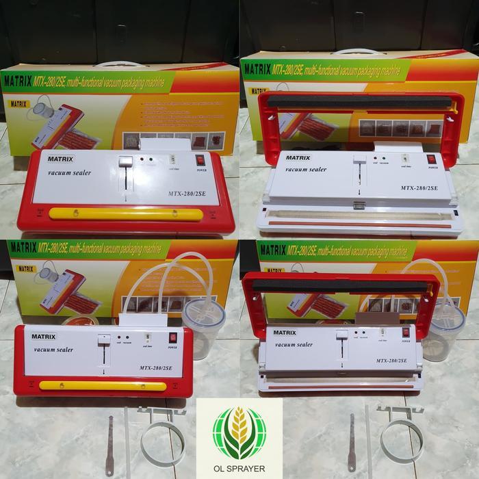 VACUUM SEALER MATRIX-280/2SE ALAT PENGEMAS KEDAP UDARA BASAH&KERING
