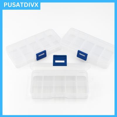 Kotak mur obat baut 10 Sekat Plastik Tempat Kotak Penyimpanan Manik