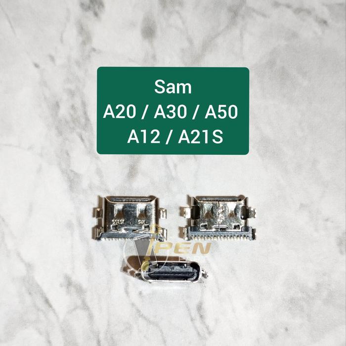 Connector Cas Samsung A20 A30 A50 M20 Konektor Charger Ces Port Usb