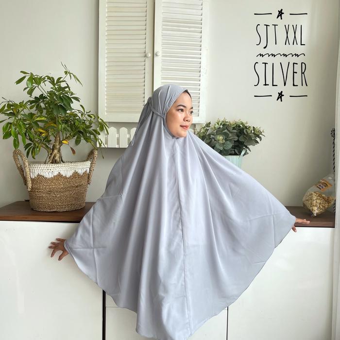 Sedia Jilbab Bergo Maryam Wolfis Syari Jumbo XXL