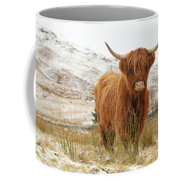 Mug Kopi Sapi Dataran Tinggi #1 Highland Cow #1 Coffee Mug