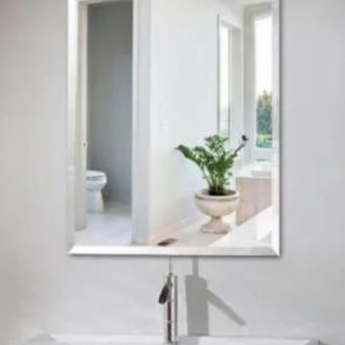 Cermin rias cermin wastafel cermin dinding Uk. 60x80cm