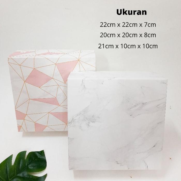 Dus Kue / Box Kue/Kotak Kue Lapis Legit Motif 22x22x7 20x20x8 21x10x10