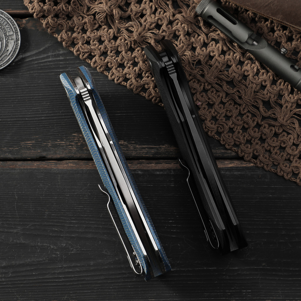 Petrified Fish PF838 Jackknife Folding Knife D2 Steel G10 Handle Pocket Knife Fish Hunting Outdoor