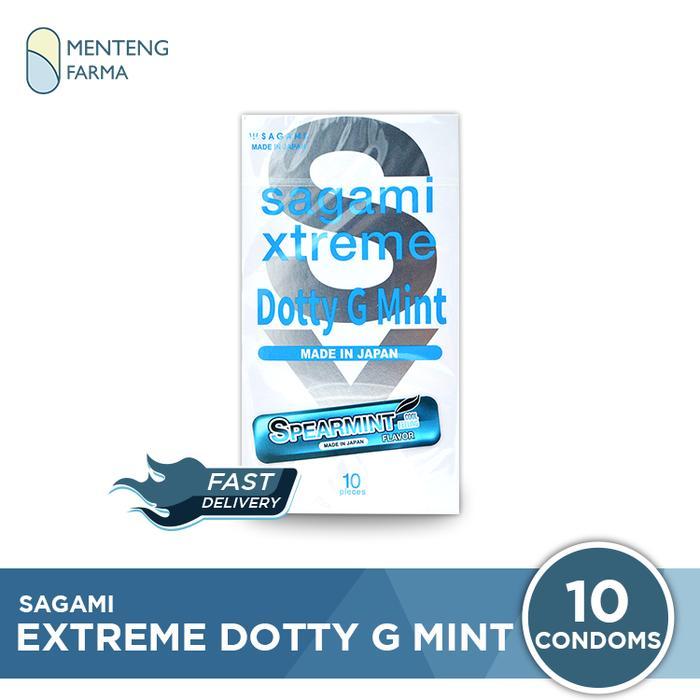Xoticxquisite Kondom Sagami Xtreme Dotty G Mint Isi 10 - Aroma Spearmint Flavor