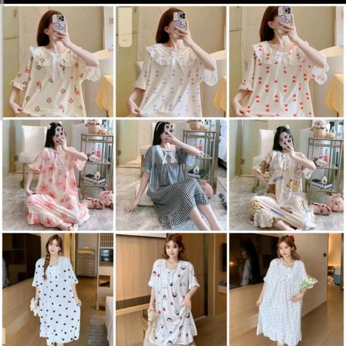 Daster Murah / Daster Kerah