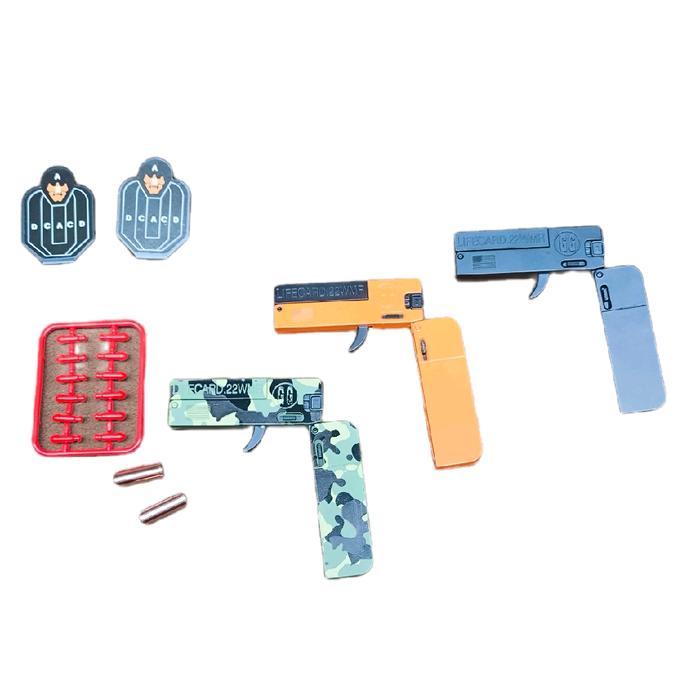 LIFECARD Fold GGT (Gua Gua Toys) Dart Blaster Mainan Anak Anjing Alloy Koleksi Pajangan Cosplay