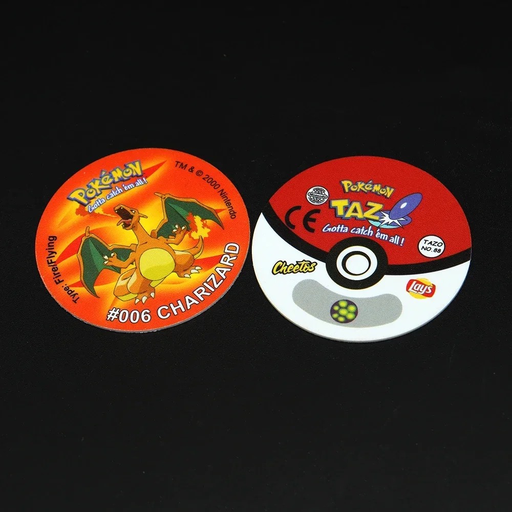 Tazos Pokemon 1st/2nd/3rd Edition Ash Ketchum Starter Pokemon Tap Collection Card Pikachu Trainer