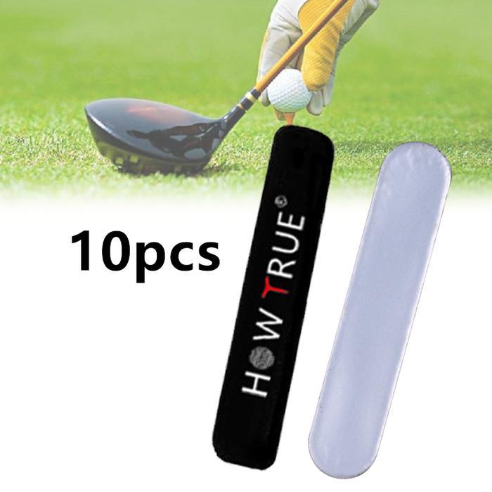 10PCS Stick Timah Pemberat Golf Tape Lead Timah Pemberat Untuk Raket Golf Tenis