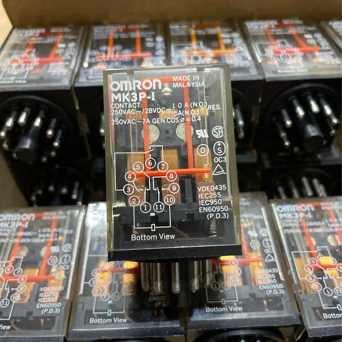 Relay Omron Mk3P-I / Mk3P-1 110Vac Original Harga Spesial